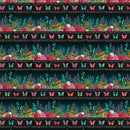 LUM Wild Garden Stripe - 100002-719 Multi - Cotton Fabric