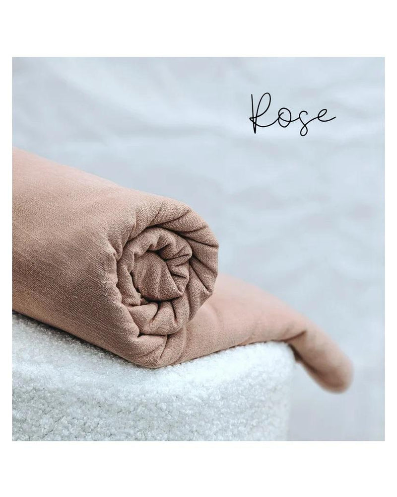 MAG Linen Solid - MH1007 Rose - Dress & Apparel Fabric