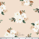 MAG Magnolia Bouquets Skye DTY - MH1004 Blush - Dress & Apparel Fabric