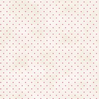 MAY Beautiful Basics - 609-EP Natural/Pink - Cotton Fabric