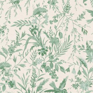 MAY Birdsong - 10650-G Sage Green  - Cotton Fabric