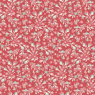 MAY Birdsong - 10652-RZ Red Multi - Cotton Fabric