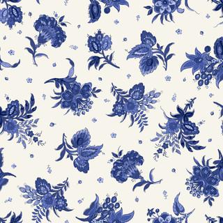MAY French Quarter - 10602-E Cream - Cotton Fabric