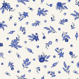 MAY French Quarter - 10603-E Cream - Cotton Fabric
