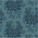 MAY Midnight Bloom - 11260-Q Teal Blue - Cotton Fabric