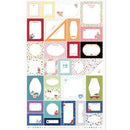 MAY Stitched with Love Label Panel -  11080-Z Multi - Cotton Fabric