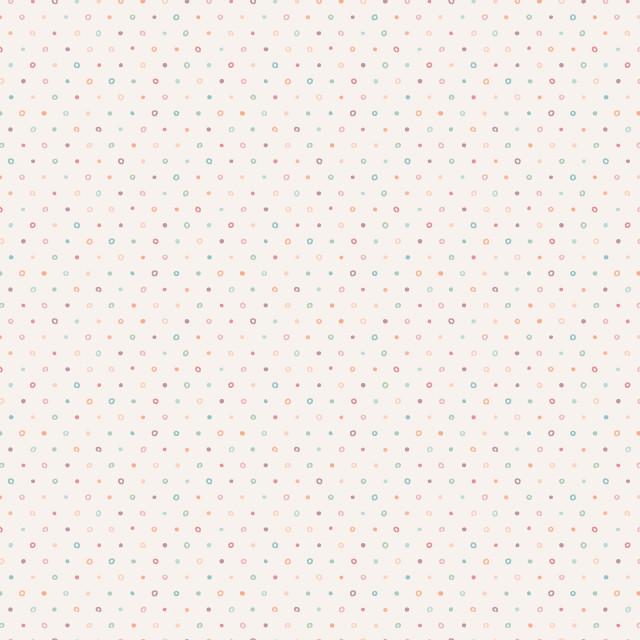 MAY Wild Side Tiny Dot - 10706-E Cream - Cotton Fabric