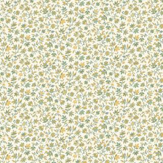MAY Willoughby Tiny Leaves - 10525-W White - Cotton Fabric
