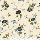 MB 108" Premium Quilt Backs Sturbridge Village Charm Floral Vine - QB332201D-MULTI - Cotton Fabric