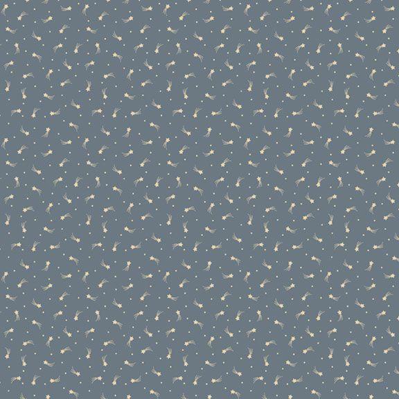 MB American Icons Shooting Stars - R101748D-BLUE - Cotton Fabric