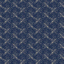 MB Anna B's Indigos Paisley - R101884D-NAVY - Cotton Fabric