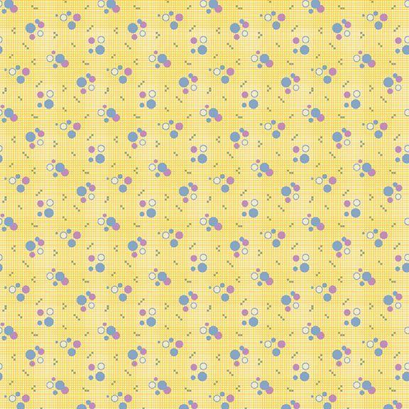 MB Aunt Grace Calicos - R350680-YELLOW Dots - Cotton Fabric