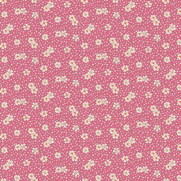 MB Aunt Grace Calicos - R350683-PINK Blooms - Cotton Fabric