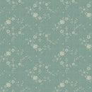 MB Blue Palisades Roses - R222072D-AQUA - Cotton Fabric