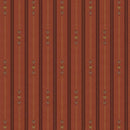 MB Bountiful Harvest Diamond Stripe - R650944D-RED - Cotton Fabric