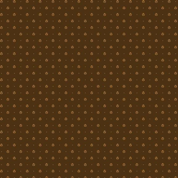 MB Carrie's Caramels & Creams Circle Dot - R101023D-BROWN - Cotton Fabric