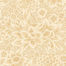 MB Carrie's Caramels & Creams Floral - R101015D-CREAM - Cotton Fabric