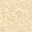 MB Carrie's Caramels & Creams Floral - R361014D-CREAM - Cotton Fabric