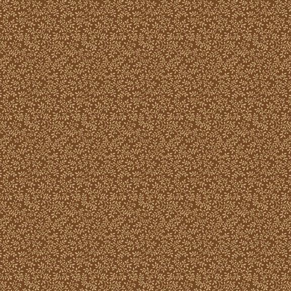 MB Carrie's Caramels & Creams Mini Vine - R101019D-COCOA - Cotton Fabric