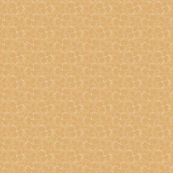 MB Carrie's Caramels & Creams Tonal Flowers - R101017D-HONEY - Cotton Fabric