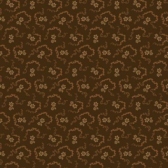 MB Carrie's Caramels & Creams Twist - R101016D-BROWN - Cotton Fabric