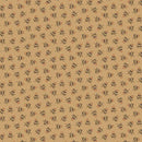 MB Cheddar and Coal III Berries - R171478D-BEIGE - Cotton Fabric