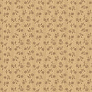 MB Cheddar and Coal III Daisy - R171479D-BEIGE - Cotton Fabric