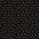 MB Cheddar and Coal III Daisy - R171479D-BLACK - Cotton Fabric