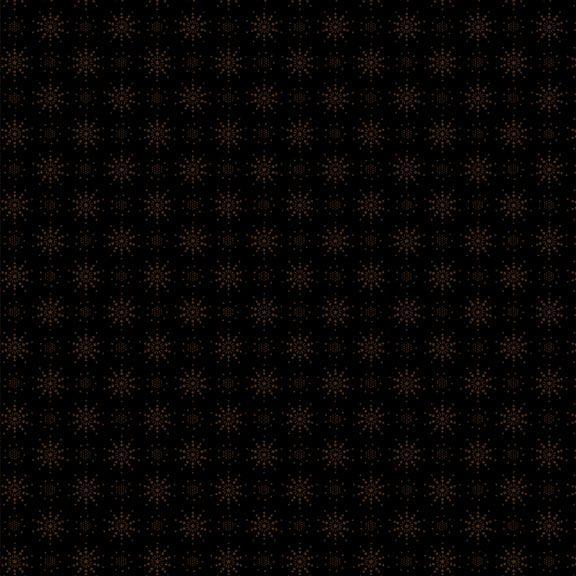 MB Cheddar and Coal III Starburst - R171476D-BLACK - Cotton Fabric