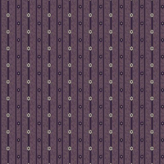 MB Colorful Coordinates & Stashing Stripes Daisy Stripe - R171463D-PURPLE - Cotton Fabric