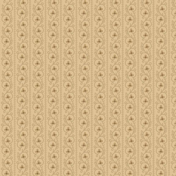 MB Colorful Coordinates & Stashing Stripes Fancy Stripe - R171449D-TAN - Cotton Fabric