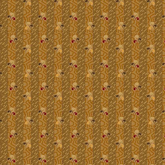 MB Colorful Coordinates & Stashing Stripes Triple Quotation - R171447D-GOLD - Cotton Fabric