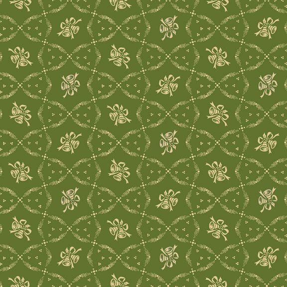 MB Cozy Christmas Bells - R111331D-GREEN - Cotton Fabric