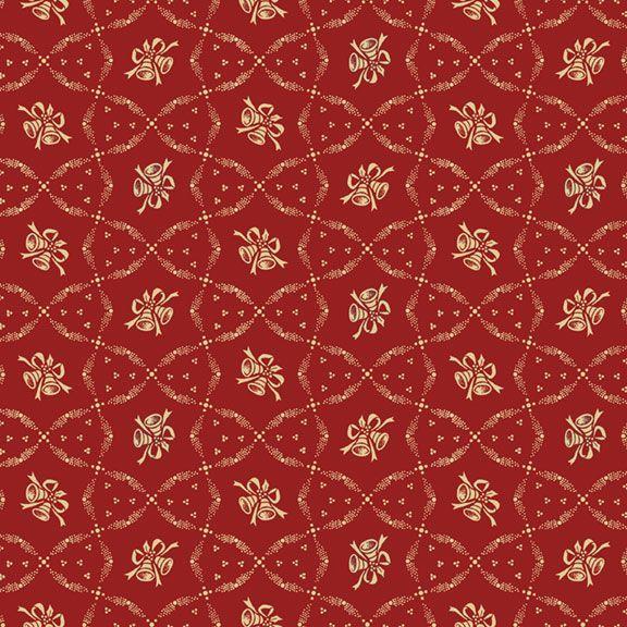 MB Cozy Christmas Bells - R111331D-RED - Cotton Fabric