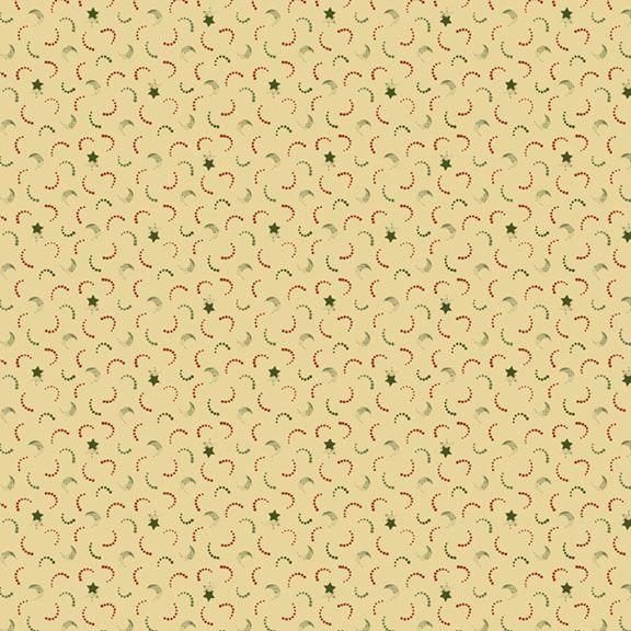 MB Cozy Christmas Moon Stars - R111337D-CREAM - Cotton Fabric