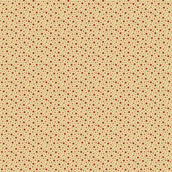 MB Cozy Christmas Tiny Stars - R111333D-RED - Cotton Fabric