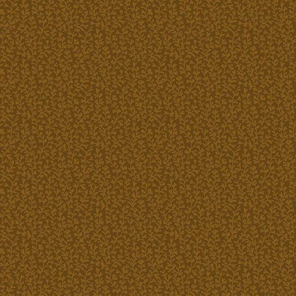 MB Cozy Christmas Tonal Vine - R111332D-BROWN - Cotton Fabric