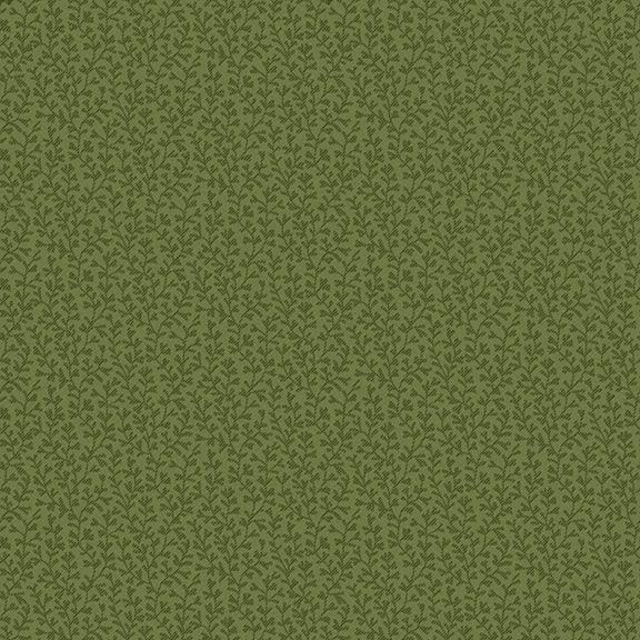 MB Cozy Christmas Tonal Vine - R111332D-GREEN - Cotton Fabric
