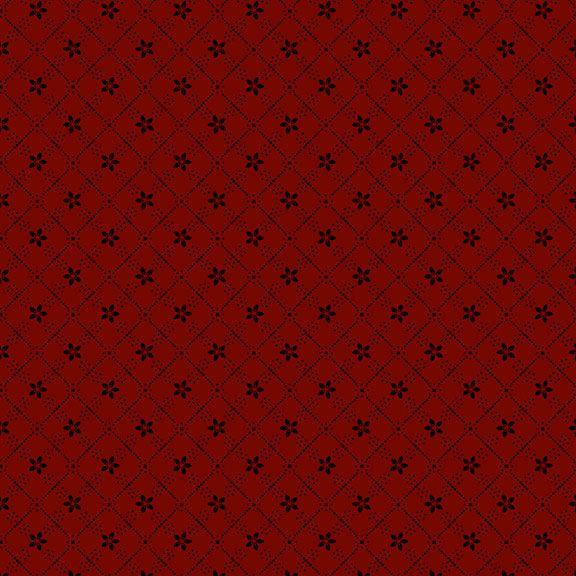 MB Dear Scarlet Blooming Bird - R171637D-RED - Cotton Fabric