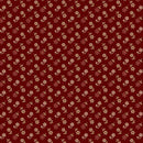 MB Dear Scarlet Flowers Everywhere - R171638D-WINE - Cotton Fabric