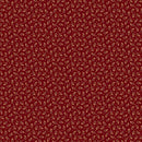 MB Dear Scarlet Outline Flower - R171635D-WINE - Cotton Fabric