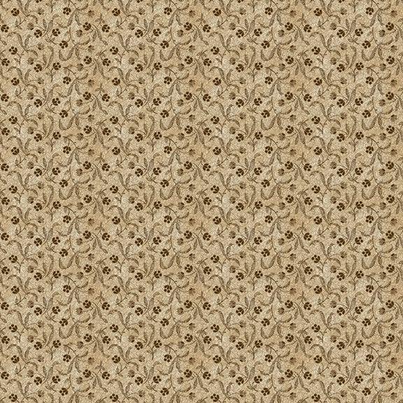 MB Dear Scarlet Vintage Garden - R171631D-TAN - Cotton Fabric
