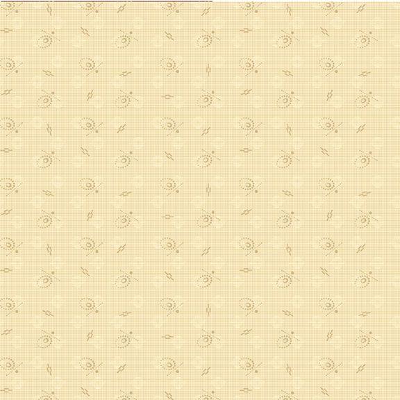 MB Dear Scarlet Whimsical Circle - R171632D-CREAM - Cotton Fabric