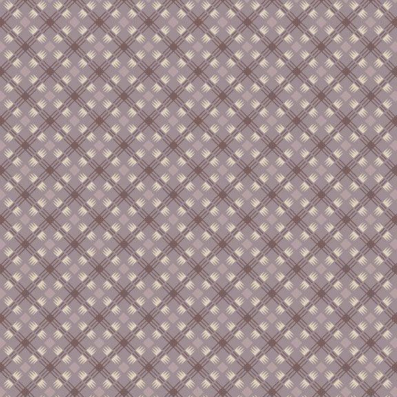 MB Flower Garden Geo - R541206D-PURPLE - Cotton Fabric