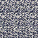MB Freedom Rings Flower Field - R651376D-NAVY - Cotton Fabric