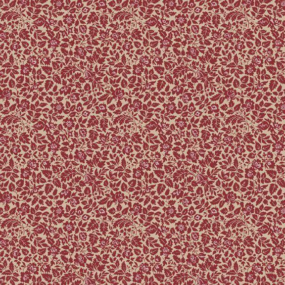 MB Freedom Rings Flower Field - R651376D-RED - Cotton Fabric