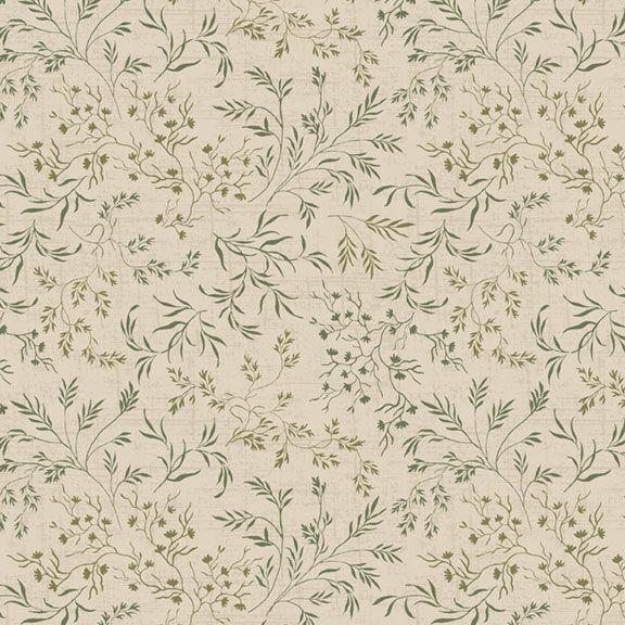 MB Freedom Rings Vines - R651381D-GREEN - Cotton Fabric