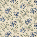 MB Grace Elizabeth Floral & Vine - R101683D-CREAM - Cotton Fabric