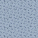 MB Grace Elizabeth Sprigs - R101684D-BLUE - Cotton Fabric
