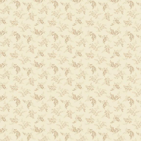 MB Grace Elizabeth Sprigs - R101684D-CREAM - Cotton Fabric